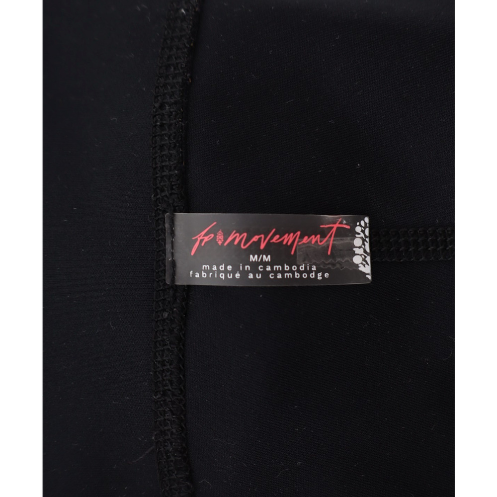 Free People Movement Medium Women's Back It Up Studio Jumpsuit Black - Picture 7 of 11
